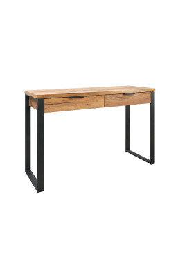 Console 2 tiroirs pieds...