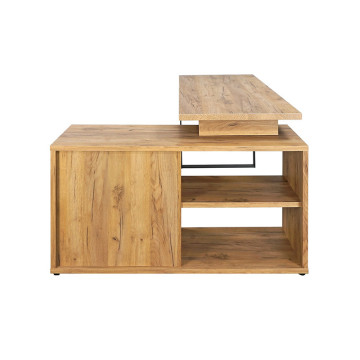 Bureau d'angle 2 cases 1 tiroir 1 porte Ron - Le Dépôt Bailleul