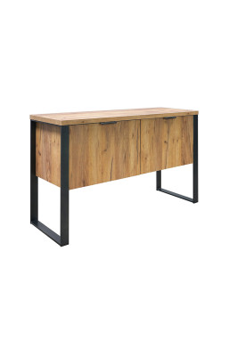 Buffet 2 portes pieds métal...