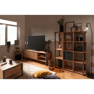 Salle à manger Medan coloris chêne artisan - Le Dépôt Bailleul