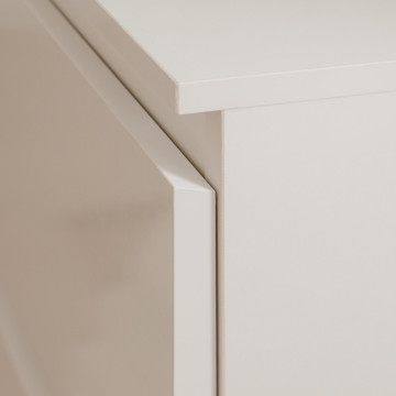 Buffet 3 tiroirs 3 tiroirs blanc Capetown - Le Dépôt Bailleul