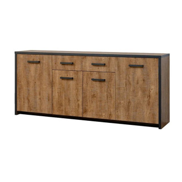 Salle à manger Emie coloris naturel foncé - Le Dépôt Bailleul