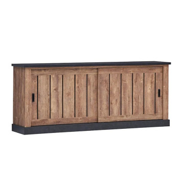 Salle à manger Edouard coloris chêne industriel - Le Dépôt Bailleul