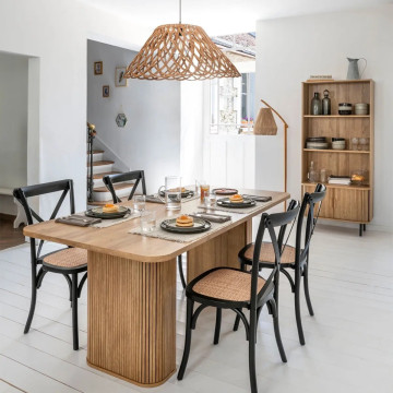 Salle à manger Colva coloris naturel Atmosphera - Le Dépôt Bailleul