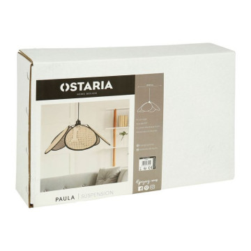 Suspension D69 effet cannage Paula Ostaria - Le Dépôt Bailleul