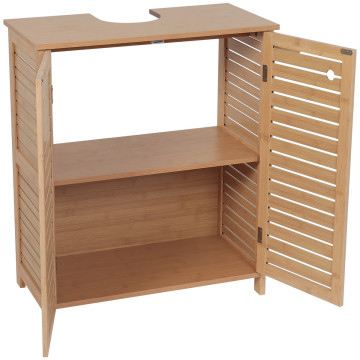 Meuble sous lavabo 2 portes Trinidad - Le Dépôt Bailleul