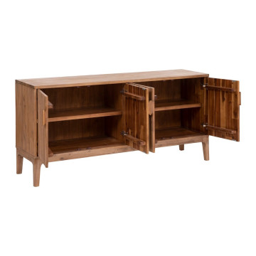 Buffet 4 portes acacia Sabor Atmosphera - Le Dépôt Bailleul