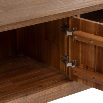 Meuble TV 2 portes 2 niches Sabor Atmosphera - Le Dépôt Bailleul