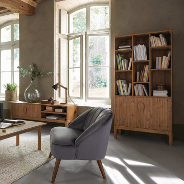 Salle à manger Sabor en acacia coloris naturel Atmosphera - Le Dépôt Bailleul