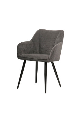 Chaise repas Rio gris foncé...