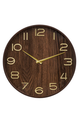 Horloge D55 Ivana bois...