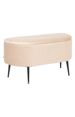 Banc coffre en velours...