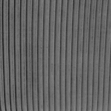 Banc coffre en velours gris Solaro Atmosphera - Le Dépôt Bailleul