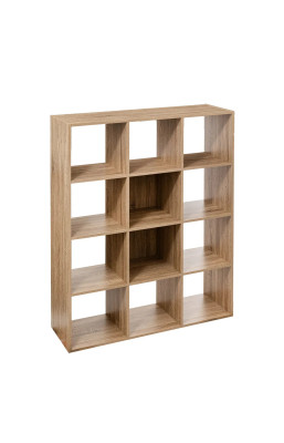 Étagère bois 12 cases Mix...