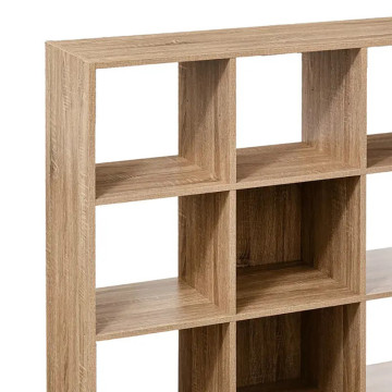 Étagère bois 12 cases Mix coloris naturel 5five - Le Dépôt Bailleul