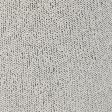 Pouf galet bouclette gris petit modèle Estria Atmosphera - Le Dépôt Bailleul