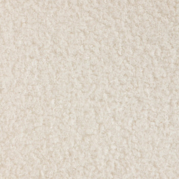 Chaise bouclette pieds bois Baya blanc Atmosphera - Le Dépôt Bailleul