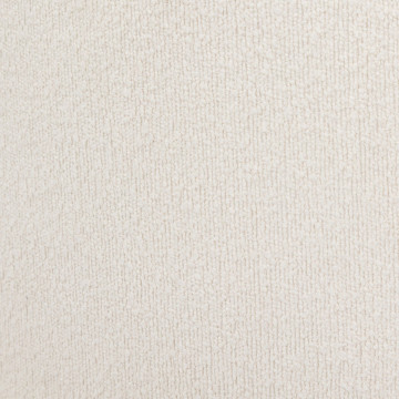 Pouf coffre D35 bouclette blanc Kaydi Atmosphera - Le Dépôt Bailleul