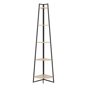 Etagère d'angle 5 niveaux bois et métal Aliaj 5five - Le Dépôt Bailleul