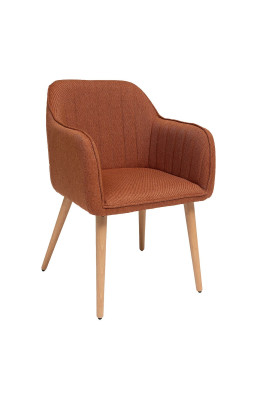 Fauteuil diner Visoca ambre...