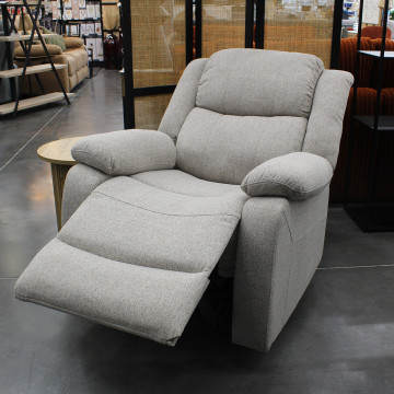 Fauteuil relax électrique inclinable beige David - Le Dépôt Bailleul