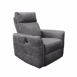 Fauteuil électrique relax gris anthracite Lito Takasit - Le Dépôt Bailleul