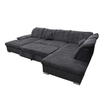 Canapé panoramique gauche convertible Karolina - Le Dépôt Bailleul