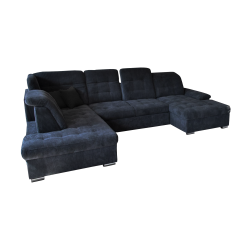 Canapé panoramique droit convertible Karolina - Le Dépôt Bailleul