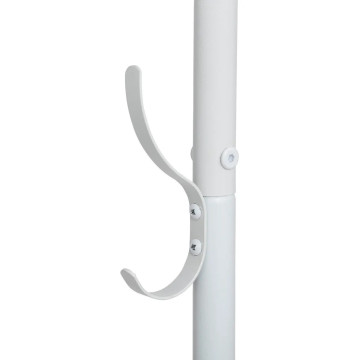 Portant à vêtement en métal blanc avec patères 5five - Le Dépôt Bailleul