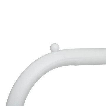 Portant à vêtement en métal blanc avec patères 5five - Le Dépôt Bailleul