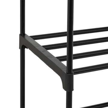 Etagère à chaussures métal et tissu 32 paires 5five - Le Dépôt Bailleul