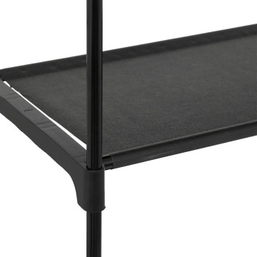 Etagère à chaussures métal et tissu 32 paires 5five - Le Dépôt Bailleul