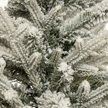 Sapin en pot 150 cm artificiel enneigé Frosty - Le Dépôt Bailleul