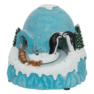 Village de Noël igloo animé...