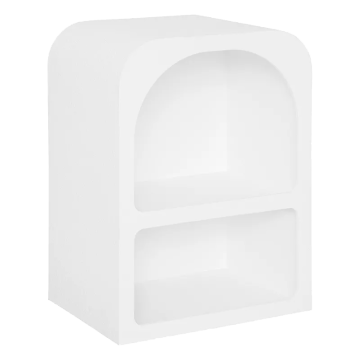 Chevet 2 niches blanc Soleya Atmosphera - Le Dépôt Bailleul