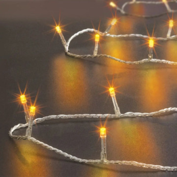 Guirlande lumineuse 200 LED 20 mètres blanc chaud - Le Dépôt Bailleul