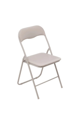 Chaise pliante basic beige...