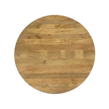 Table ronde 140 cm bois massif Leya - Le Dépôt Bailleul