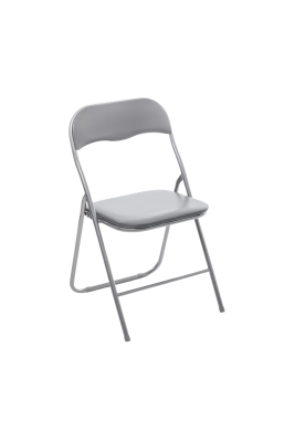 Chaise pliante basic gris...