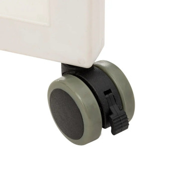 Etendoir 40m Bara effet bois 4 roues 5five - Le Dépôt Bailleul