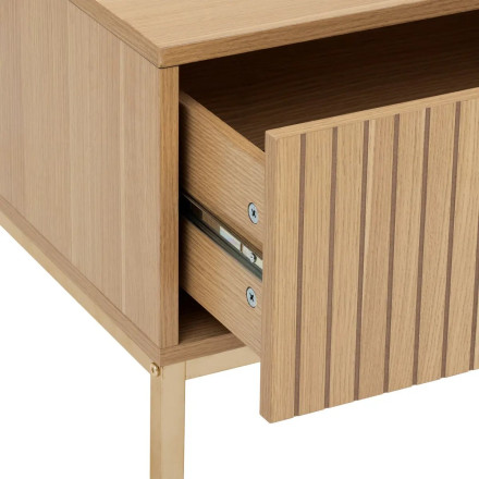 Table basse 1 tiroir 1 niche Tasso 5five - Le Dépôt Bailleul