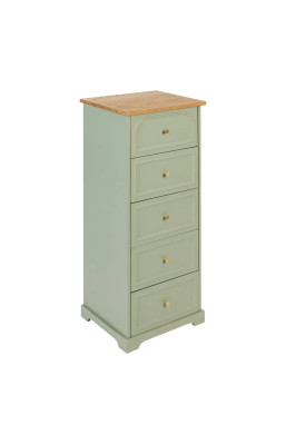 Chiffonnier 5 tiroirs Mohea...