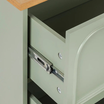 Chiffonnier 5 tiroirs Mohea céladon Atmosphera- Le Dépôt Bailleul