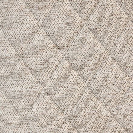 Fauteuil de bar tissu beige Marlo Atmosphera - Le Dépôt Bailleul