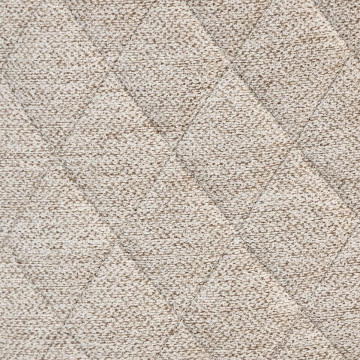 Fauteuil de bar tissu beige Marlo Atmosphera - Le Dépôt Bailleul