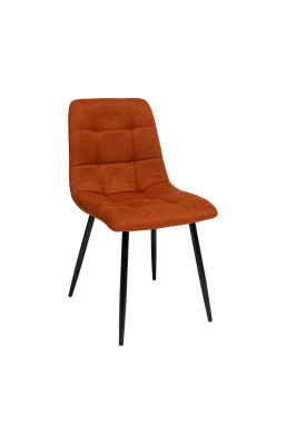 Chaise tissu Sirac ambre...