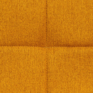 Chaise tissu Sirac ocre pieds métal Atmosphera - Le Dépôt Bailleul