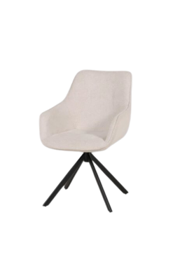 Chaise pivotante 360° blanc...
