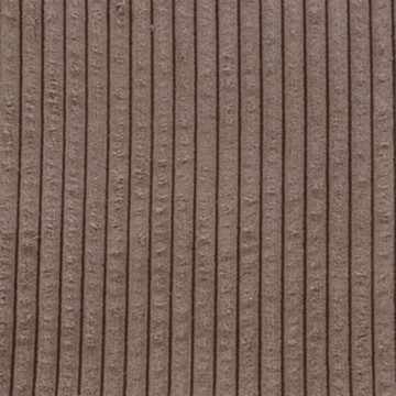 Chaise velours côtelé chocolat pieds métal noir - Le Dépôt Bailleul