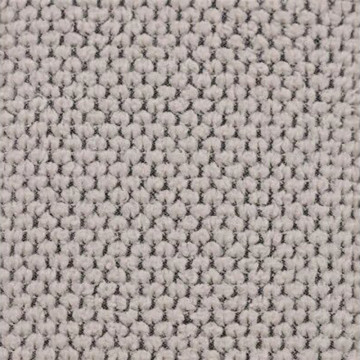 Chaise avec poignée tissu gris clair pieds métal - Le Dépôt Bailleul